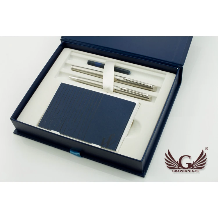 ZESTAW WATERMAN HEMISPHERE STALOWY CT - WAT014