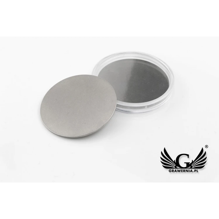 Żeton metalowy Ron - średnica: 40mm - grawer laserem - BM036