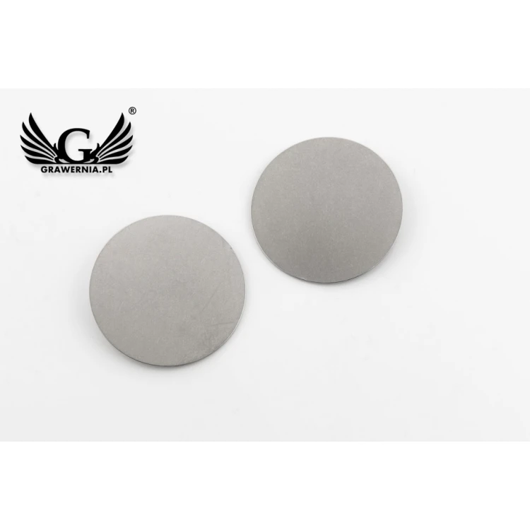 Żeton metalowy Ron - średnica: 40mm - grawer laserem - BM036