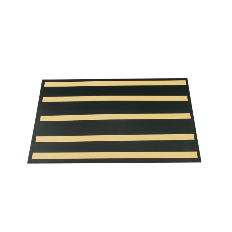Złota tablica informacyjna grawerowana - laminat gr. 1,6mm - wym. 500x300mm - SZ145 